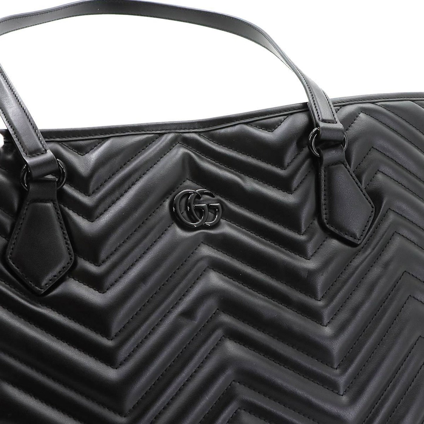 Handbag Leather Tote Gucci