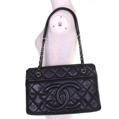 Calfskin Chanel tote bag