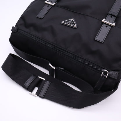 PRADA Shoulder Bag Nylon Saffiano