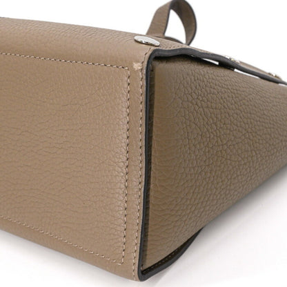 HERMES Handbag Taurillon Clemence Leather