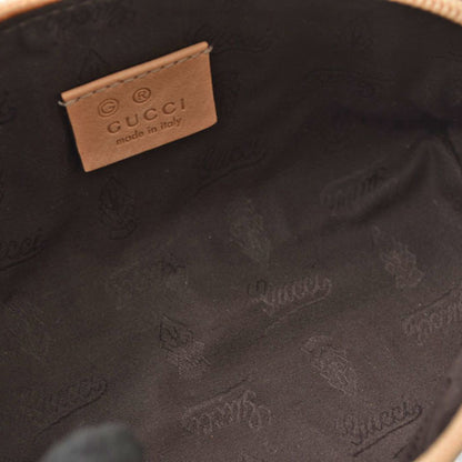 GUCCI Pouch Beige Brown