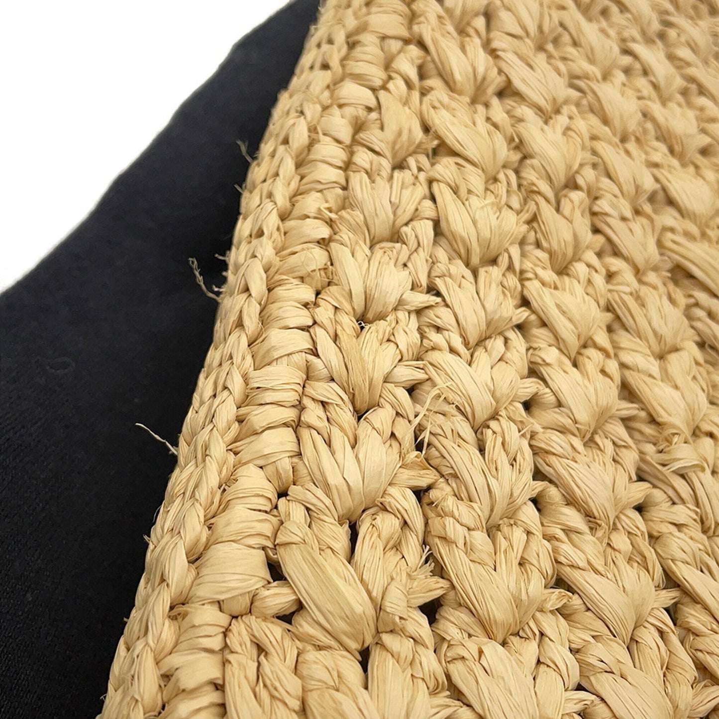Raffia leather bag celine shoulder