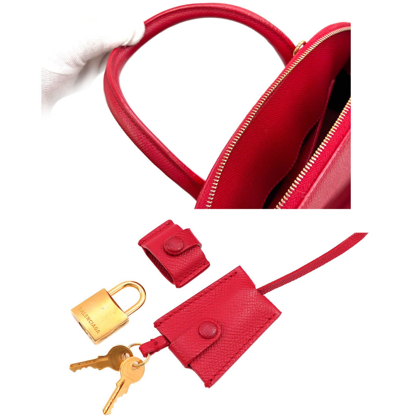 Handbag Leather From Balenciaga