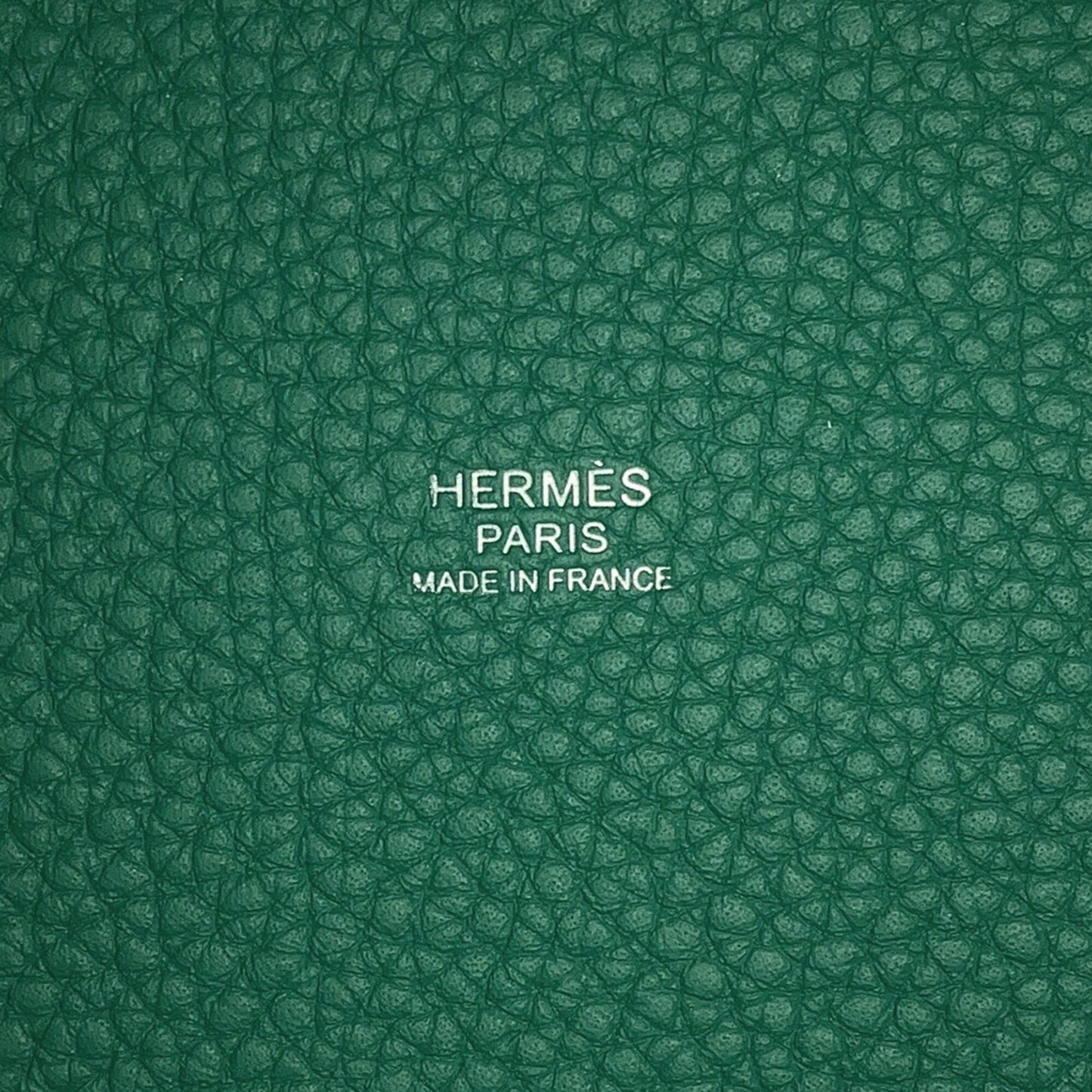 HERMES Handbag Tote Bag Taurillon Clemence Leather