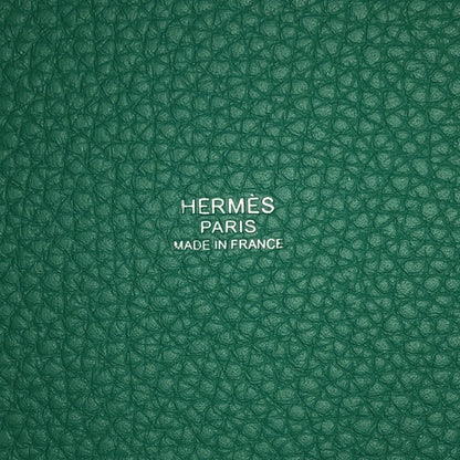 HERMES Handbag Tote Bag Taurillon Clemence Leather