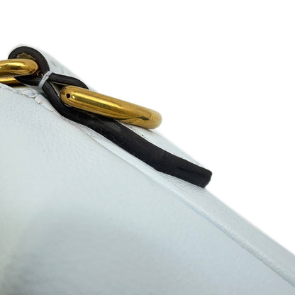 Bamboo leather handbag shoulder bag