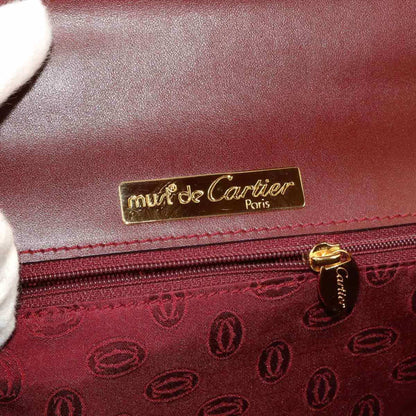 Handbag Cartier Leather