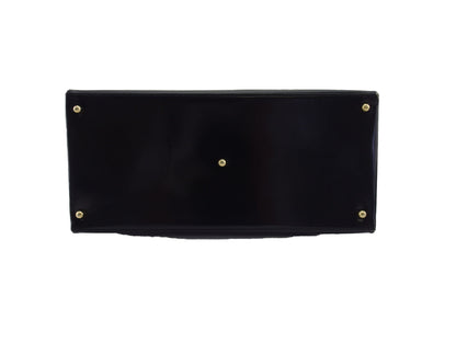 Gucci Handbag Black X Gold