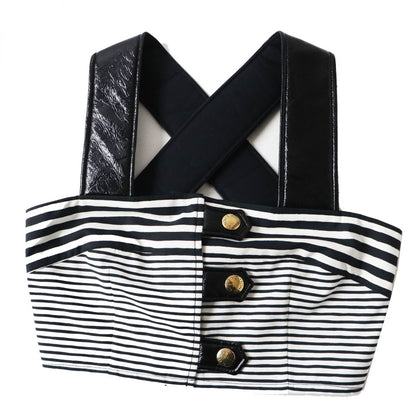 Louis Vuitton Tank Top Image Reference Black X White (Border Pattern) Women 34