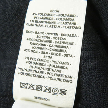 Hermes Knit Cashmere Black 36