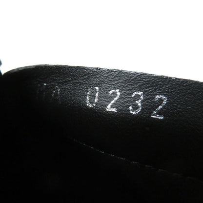 Louis Vuitton Boots Patent Leather X Monogram Canvas Black X Brown (Monogram Pattern) Women 37