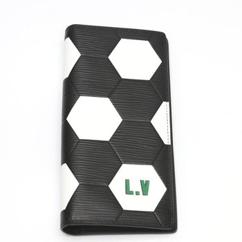 Louis Vuitton Long Wallet Purse M63294 Epi Leather Noir Portefeuille Blaza Epi Russia 2018 Fifa