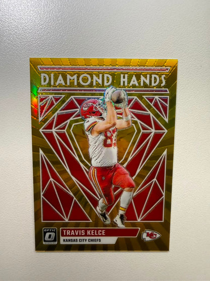 Travis Kelce Diamond Hands Gold 08/ 10
