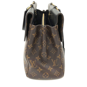 Louis Vuitton Handbag M41737 Monogram Canvas Black Monogram Venus Women