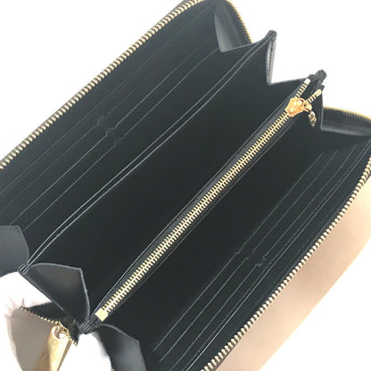 Louis Vuitton Long Wallet Purse M63490 Damier Canvas Brown Transformed Damier Trompe Lfoeil Zippy