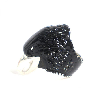 Gucci Ring Main?Fag925 Black X Silver Mens 14