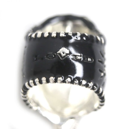 Gucci Ring Main?Fag925 Black X Silver Mens 14