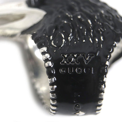 Gucci Ring Main?Fag925 Black X Silver Mens 14