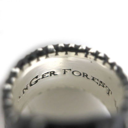 Gucci Ring Main?Fag925 Black X Silver Mens 14
