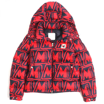 Moncler Down Jacket Polyester Red X Black 1