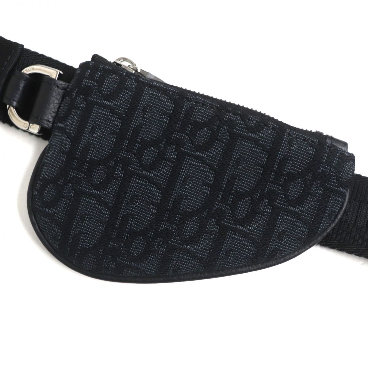 Dior Homme Pouch Canvas Black Mens