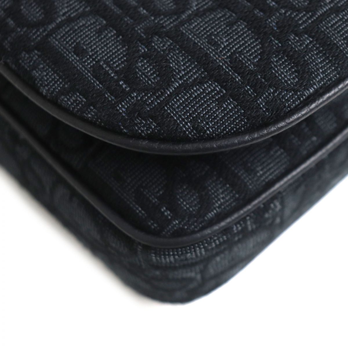 Dior Homme Pouch Canvas Black Mens
