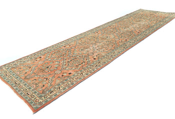 3'4X12'7 Ft Semi-Antique Floral Traditional