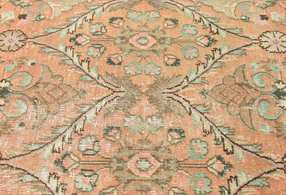 3'4X12'7 Ft Semi-Antique Floral Traditional