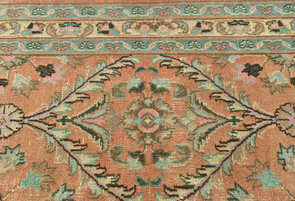 3'4X12'7 Ft Semi-Antique Floral Traditional