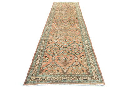 3'4X12'7 Ft Semi-Antique Floral Traditional