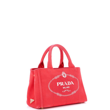 Prada Canapa Tote Canvas Mini