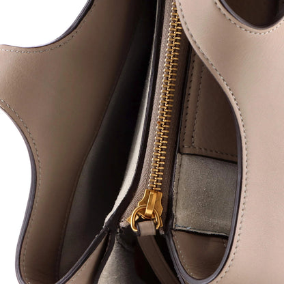 Celine Tri-Fold Shoulder Bag Grained Calfskin Medium