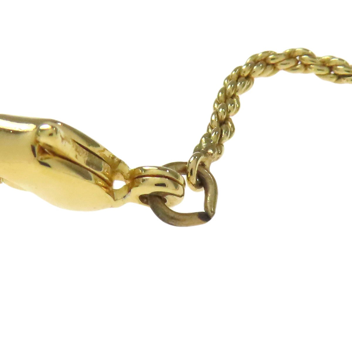 Metal CHRISTIAN DIOR logo Necklace