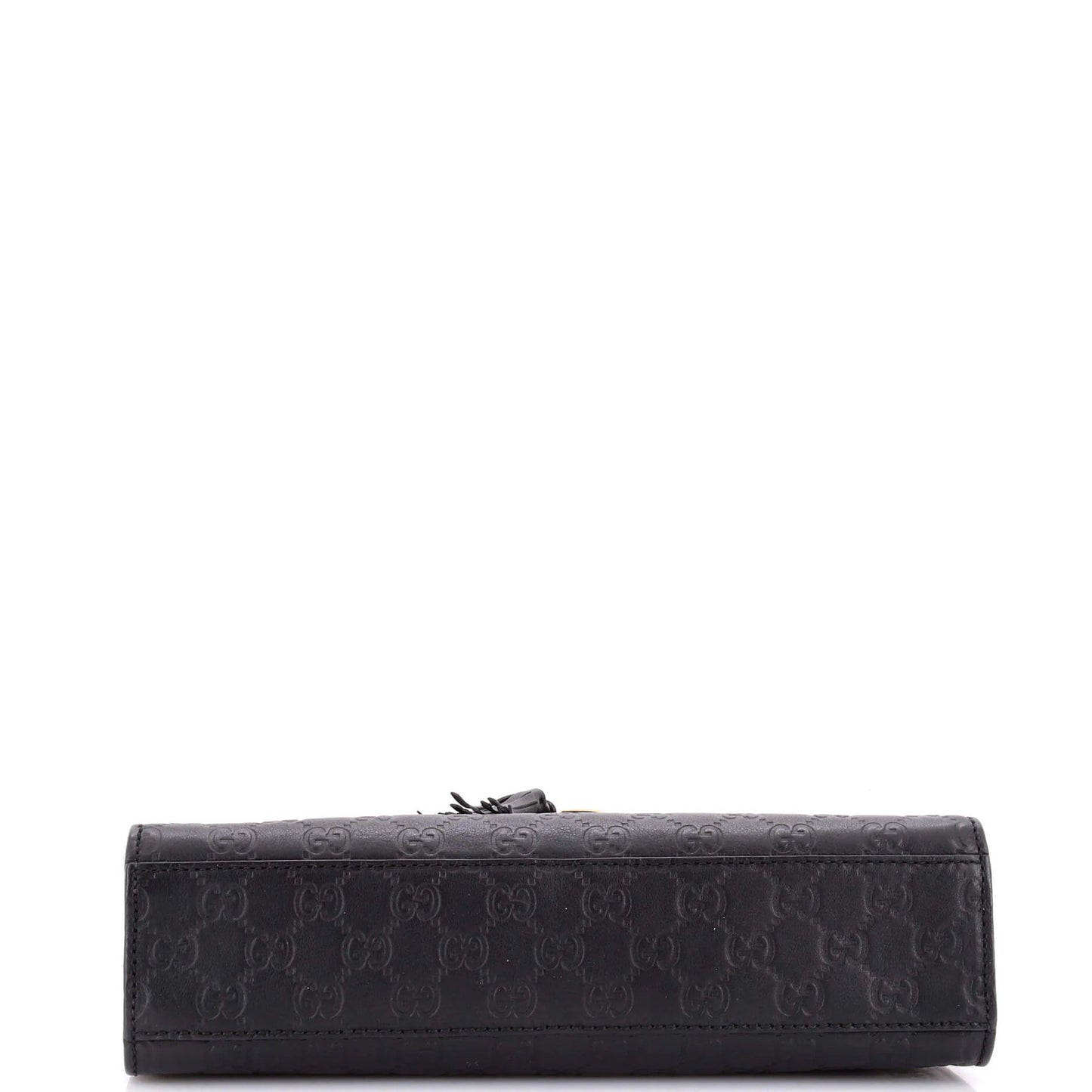 Gucci Emily Chain Flap Bag Guccissima Leather Medium