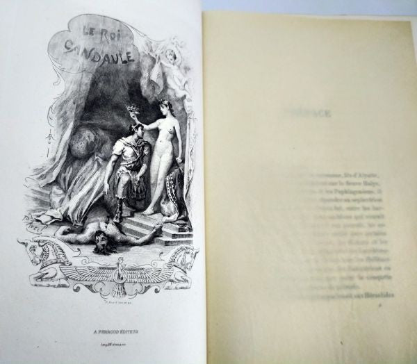 Thophile Gautier / Paul Avril Le Roi Candaule 1893 Limited Edition Illustrated
