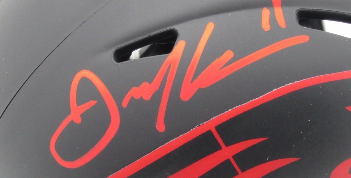 Julian Edelman Autographed Eclipse Mini Football
