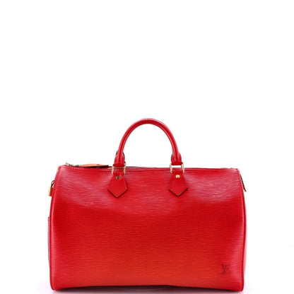 Louis Vuitton Speedy Handbag Epi Leather 35