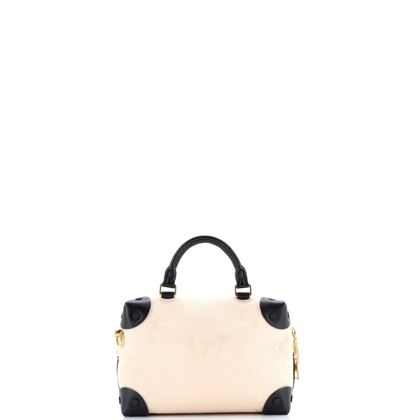 Louis Vuitton Petite Malle Souple Handbag Wild At Heart Monogram Empreinte Giant