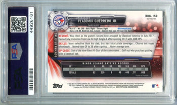 Vladimir Guerrero Jr. 2017 Bowman Draft Refractor #Bdc150 (Psa 10) Card