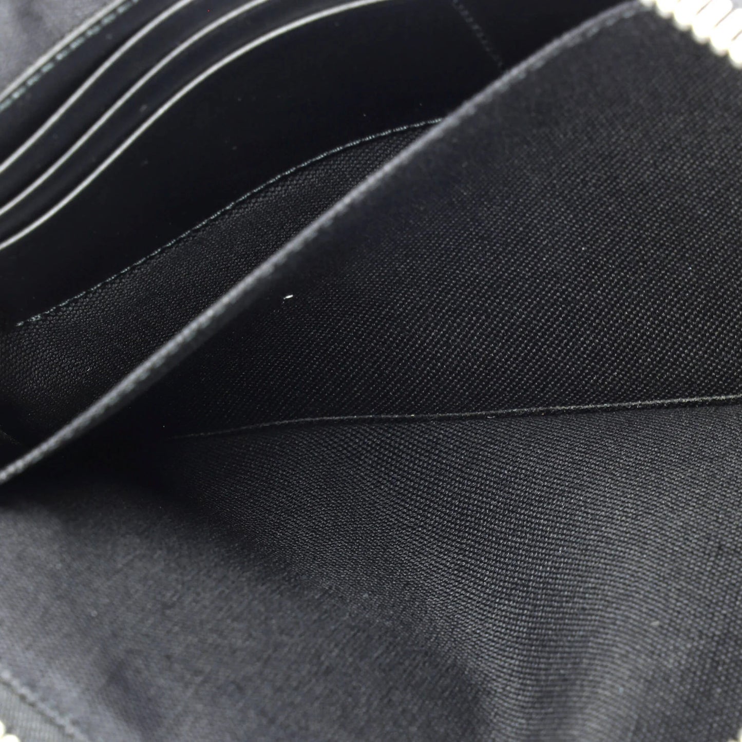 Gucci Night Courrier Pouch Gg Coated Canvas With Applique