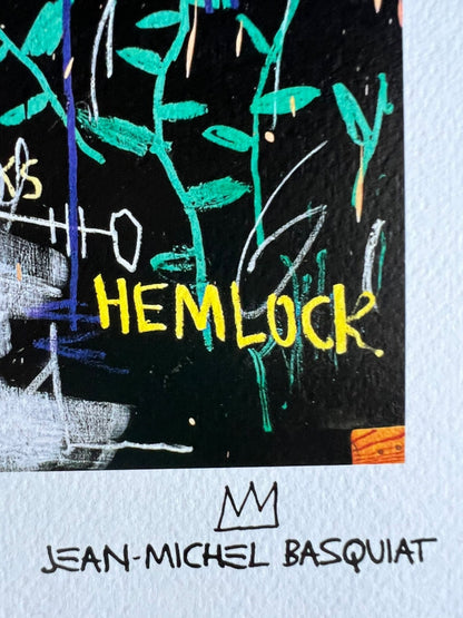 Andy Warhol Jean-Michel Basquiat Lithograph Coa Signed Numbered