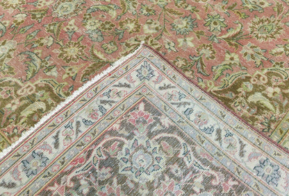 10X15 Antique Distressed Oriental Rug Muted