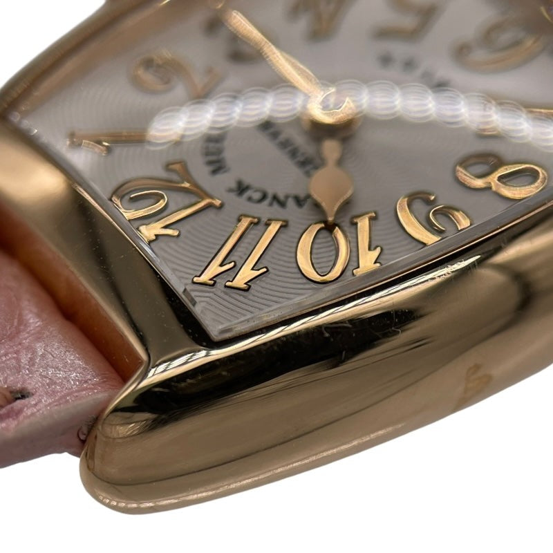 Franck Muller Tonneau Curvex 2252Bqzrel Silver K18Pg
