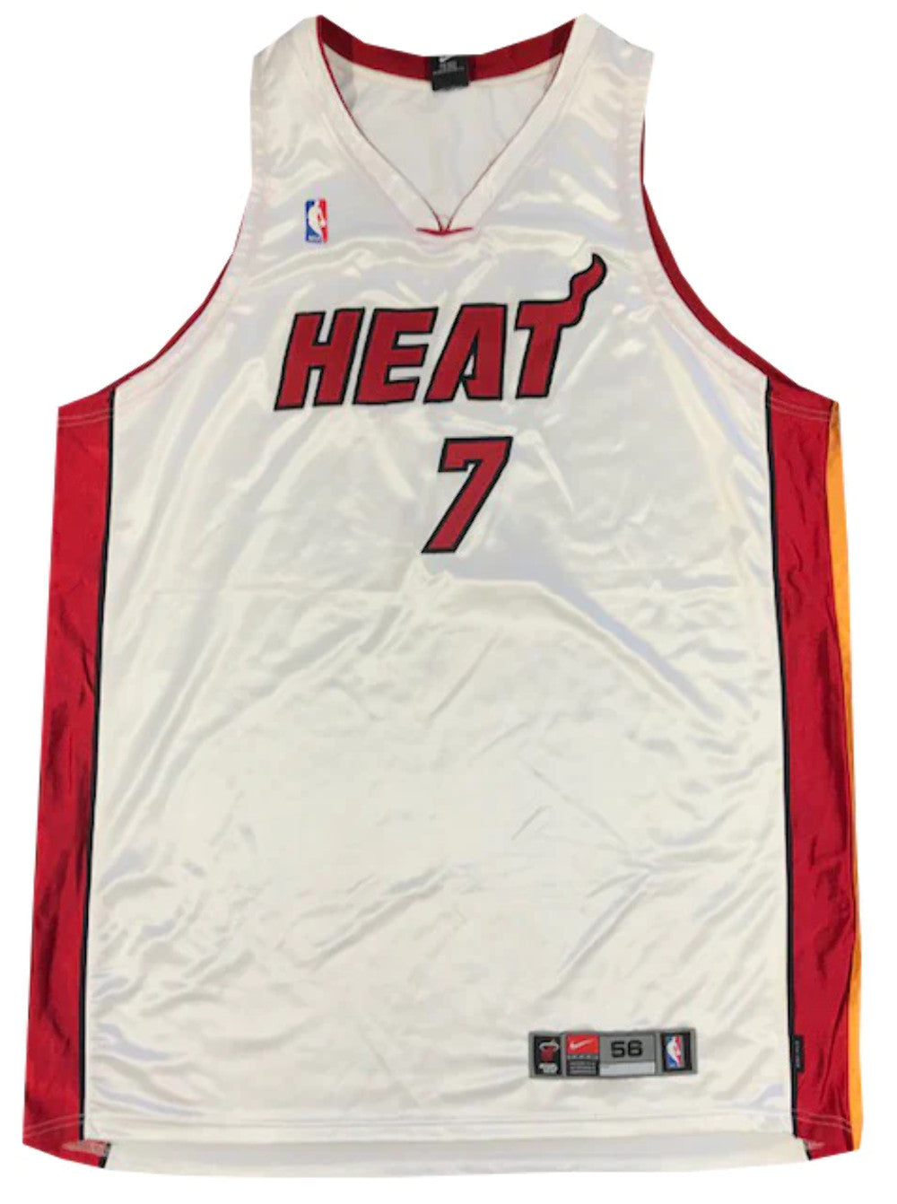 Lamar Odom Autographed Authentic Miami Heat Jersey (Jsa)