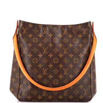 Louis Vuitton Looping Handbag Monogram Canvas Gm