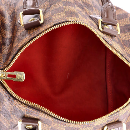Louis Vuitton Speedy Bandouliere Bag Damier 25