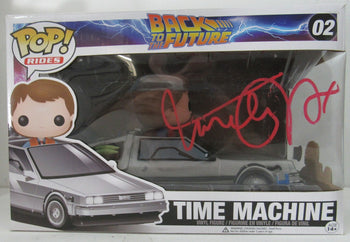 Michael J Fox Signed Back To Future Funko Pop