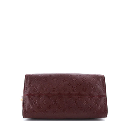 Louis Vuitton Lumineuse Handbag Monogram Empreinte Leather Pm