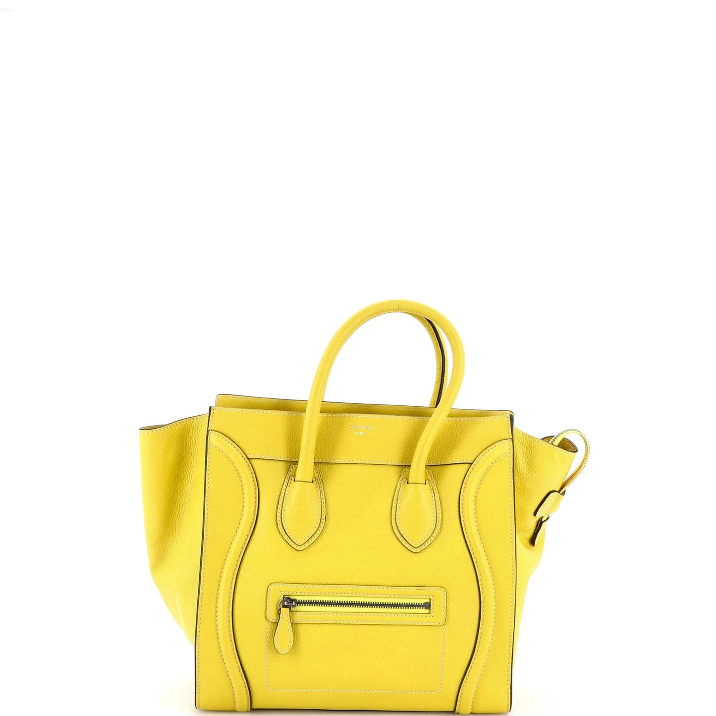 Celine Luggage Bag Grainy Leather Mini