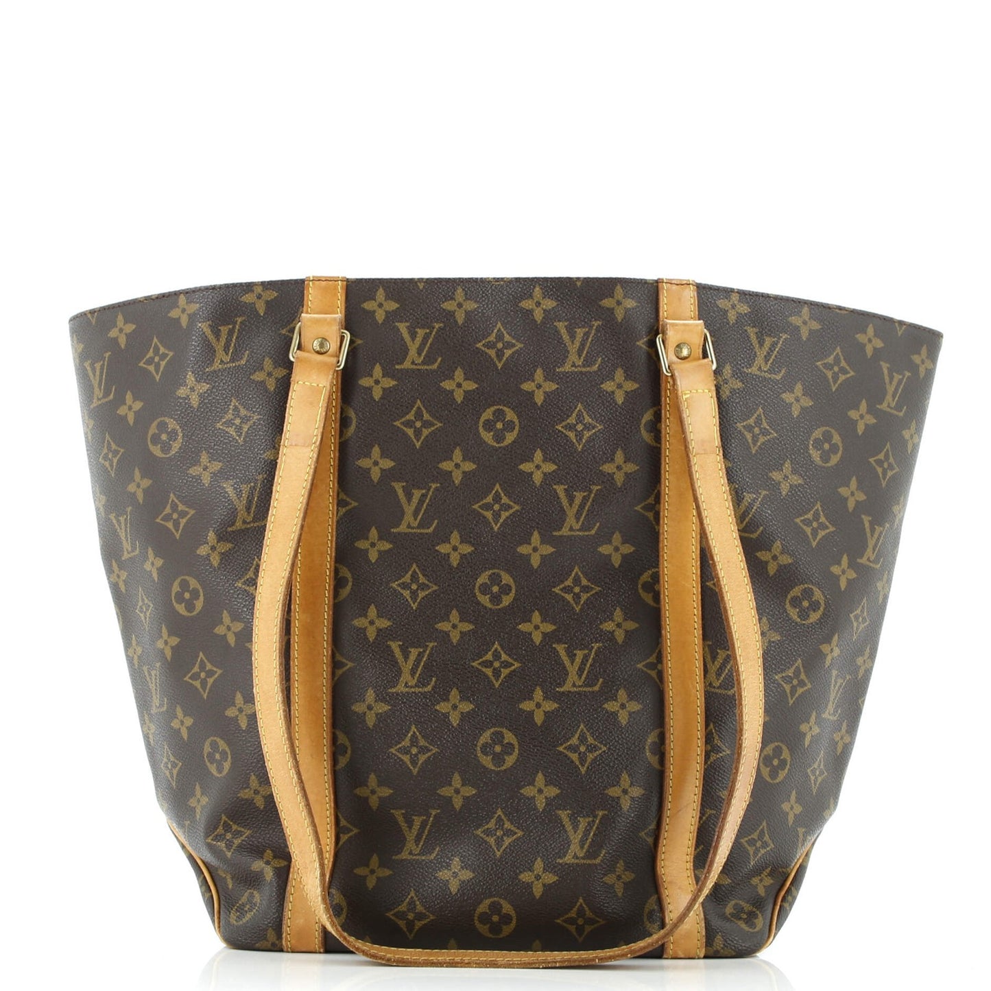Louis Vuitton Shopping Sac Handbag Monogram Canvas Gm